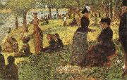 Georges Seurat The Grand Jatte of Sunday afternoon oil on canvas